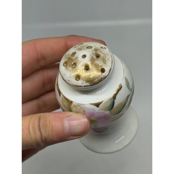 VTG Noritake Azalea Bulbous Salt/Pepper Shaker 1Pc - 3" Handpainted Floral Japan - Picture 5 of 7